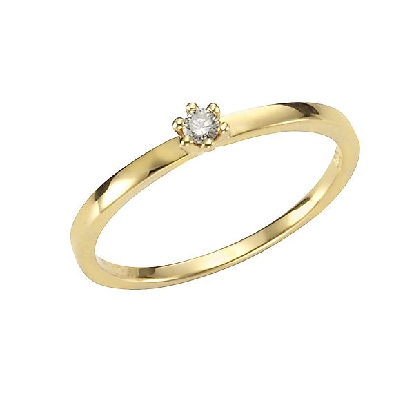 Orolino Fingerring Gold 750 mit Brillant günstig online kaufen