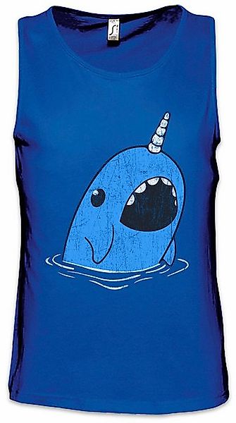 Urban Backwoods Tanktop Narwhal Ärmelloses T-Shirt Unicorn Whale Wal Narwal günstig online kaufen