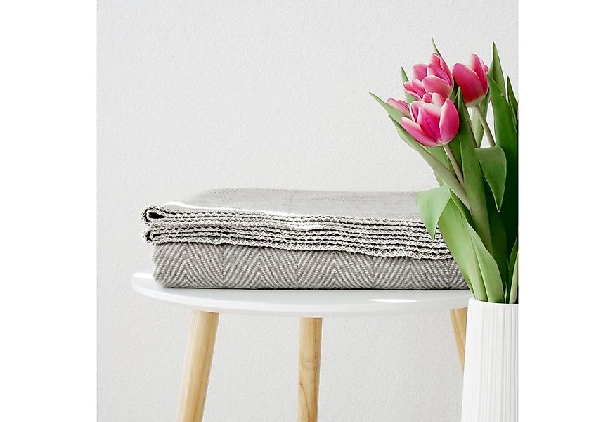 Wolldecke leichte Decke FINN Made in Germany - Kuscheldecken fürs Sofa, RIE günstig online kaufen
