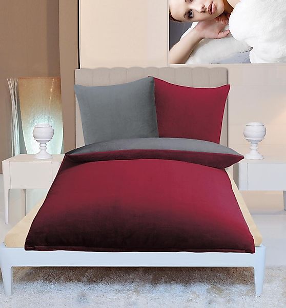 Gözze Wendebettwäsche Superflausch in Gr. 135x200 günstig online kaufen
