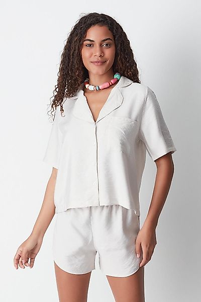 C&CITY Hosenanzug Kurzarmhemd und Shorts Set günstig online kaufen