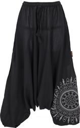 Guru-Shop Relaxhose Haremshose Pluderhose,Pumphose mit Mandala,.. günstig online kaufen