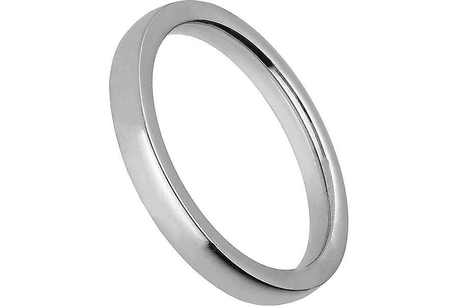 FILANGO Fingerring Edelstahl Ring HOCHGLANZPOLIERT (Ringe, 1-tlg) günstig online kaufen