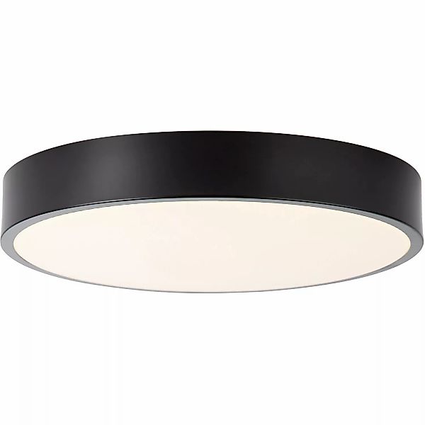 Brilliant LED-Deckenleuchte Slimline Ø 33 cm Weiß und Schwarz günstig online kaufen
