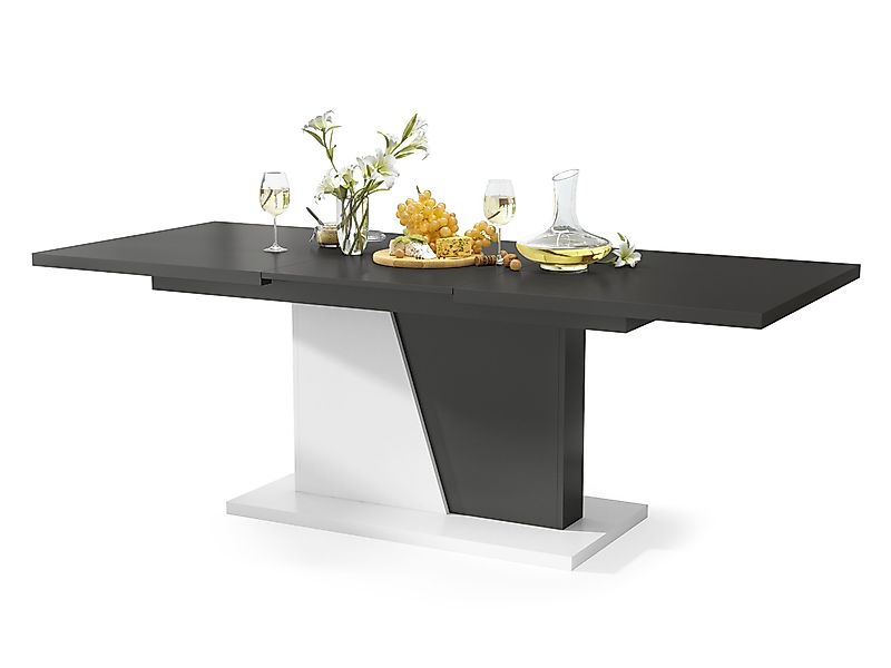 Mazzoni Esstisch Design Noble Noir Tisch günstig online kaufen