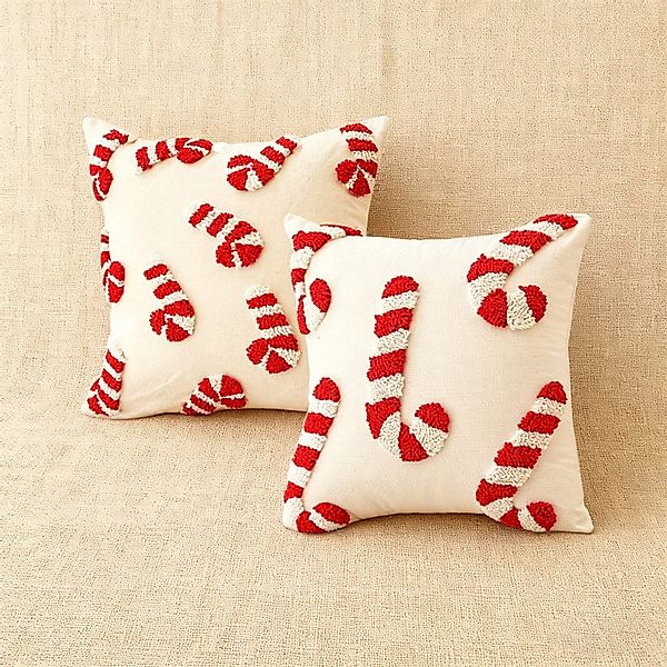 REDOM Kissenbezüge Weihnachtskissenbezug 2er Set Kissenbezug günstig online kaufen