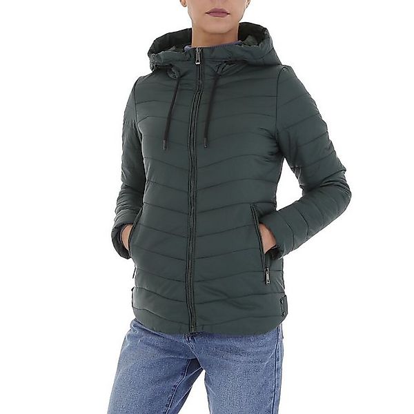 Ital-Design Steppjacke Damen Freizeit (87256531) Kapuze Leicht gefüttert Üb günstig online kaufen