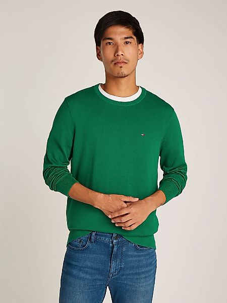 Tommy Hilfiger Rundhalspullover ESSENTIAL COTTON CREW günstig online kaufen