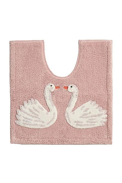 Next Badematte WC-Vorleger aus 100 % Baumwolle, Schwanenmuster, Höhe 50 mm, günstig online kaufen