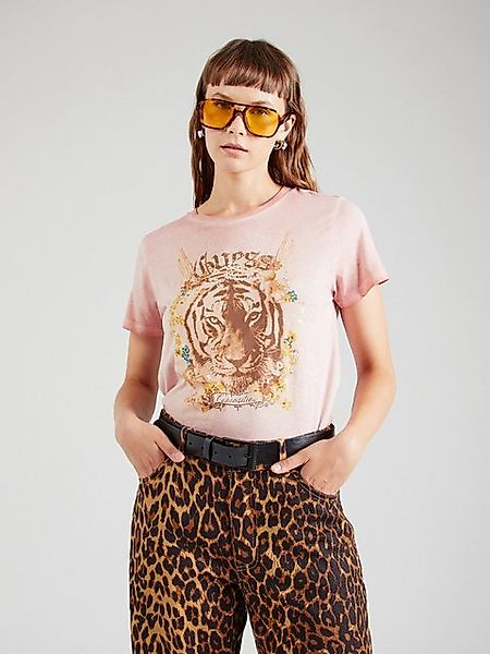 Guess T-Shirt TIGER (1-tlg) Ziersteine günstig online kaufen