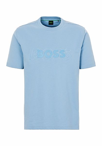 BOSS GREEN T-Shirt "Tee DropNeedle", mit doppeltem BOSS-Logo günstig online kaufen