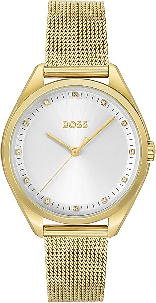 BOSS Quarzuhr SAYA 1502669, Damenuhr, Armbanduhr, günstig online kaufen