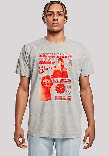 F4NT4STIC T-Shirt "Sex Education Otis Talking Helps Netflix TV Series" Prem günstig online kaufen