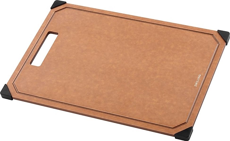 Zwilling Schneidebrett »Brett aus Holzfaser, mit Anti-Rutsch-Silikonfüßen« günstig online kaufen