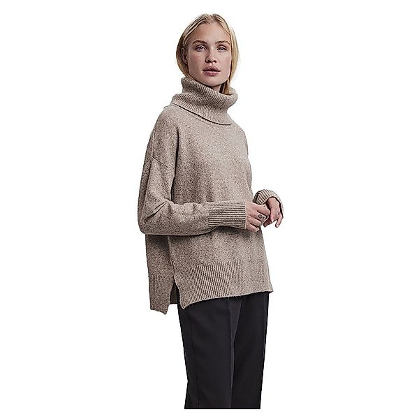 Vero Moda Doffy Rollkragen Pullover XL Sepia Tint / Detail Melange günstig online kaufen
