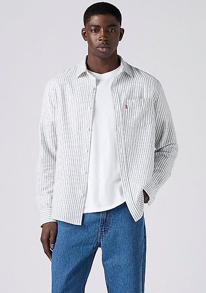 Levi's® Langarmhemd SUNSET 1 POCKET STANDARD Leinen- Struktur günstig online kaufen