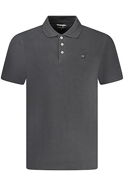 Wrangler Poloshirt Elegantes Kurzarm-Poloshirt für Herren in Schwarz günstig online kaufen