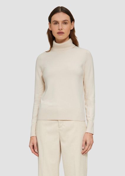 s.Oliver Longpullover Strickpullover Weicher Rollkragenpullover aus günstig online kaufen