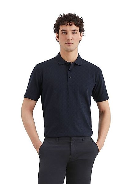 Marc O'Polo Poloshirt mit Dreiecks-Struktur günstig online kaufen