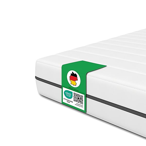 Kaltschaummatratze H2/H3, ergonomische 7-Zonen Wendematratze, Schlaftroll, günstig online kaufen