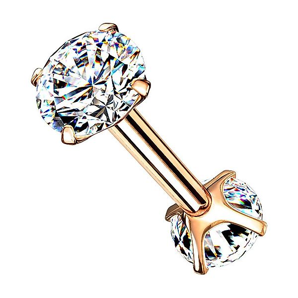 Taffstyle Piercing-Set Tragus Daith Piercing Zirkonia günstig online kaufen