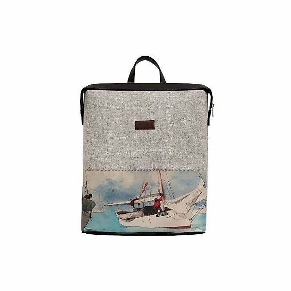 DOGO Laptoptasche "Slim Backpack Hey Sailor" Handgefertigt günstig online kaufen