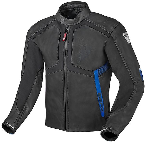 Berik Motorradjacke Flexius Motorrad Lederjacke herausnehmbares Innenfutter günstig online kaufen