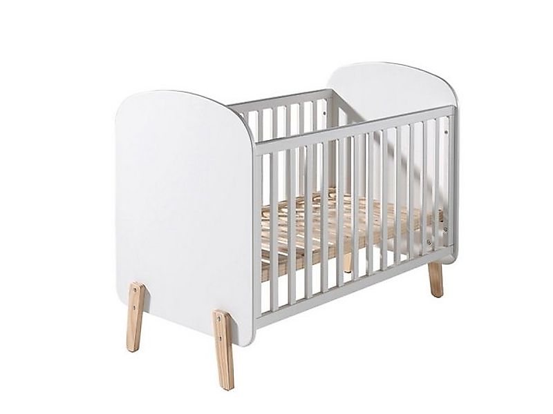 58 aufm Kessel Bettgestell Babybett Karilynn 129x68x94 Gitterbett Kinderbet günstig online kaufen