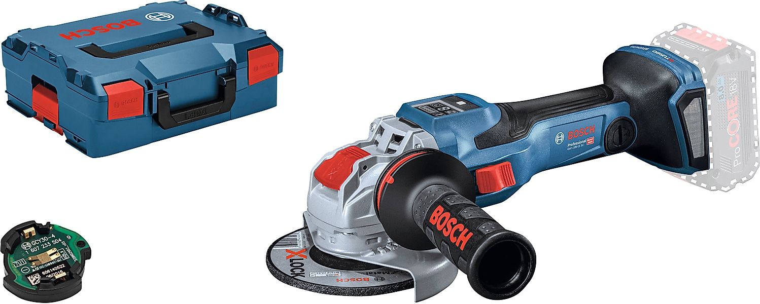 Bosch Professional Akku-Winkelschleifer GWX 18V-15 SC günstig online kaufen