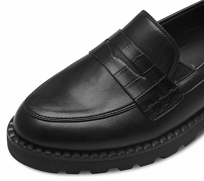Tamaris Slipper mit dezenter Krokoprägung, schmale günstig online kaufen