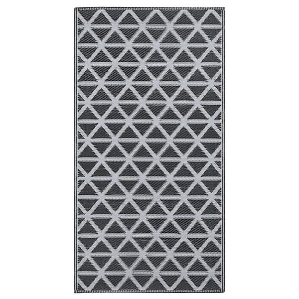 vidaXL Outdoorteppich Schwarz 80x150 Cm Pp 643936 günstig online kaufen