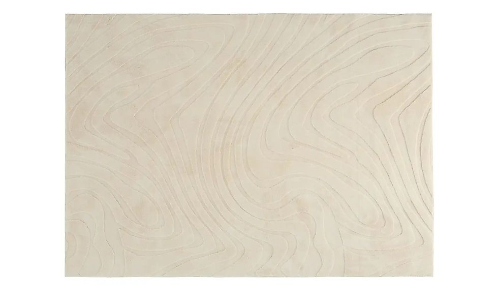 como Webteppich  Wave ¦ beige ¦ Synthetische Fasern ¦ Maße (cm): B: 160 Tep günstig online kaufen