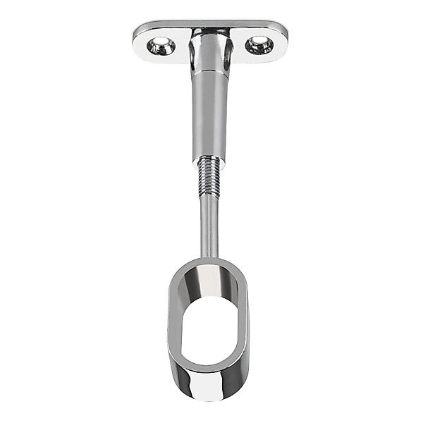 SO-TECH® Möbelbeschlag Kleiderstangenhalter Mittelträger oval 30x15 günstig online kaufen