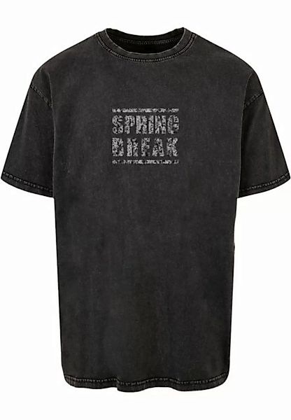 Merchcode T-Shirt Merchcode Herren Spring Break 2 Acid Washed Heavy Oversiz günstig online kaufen
