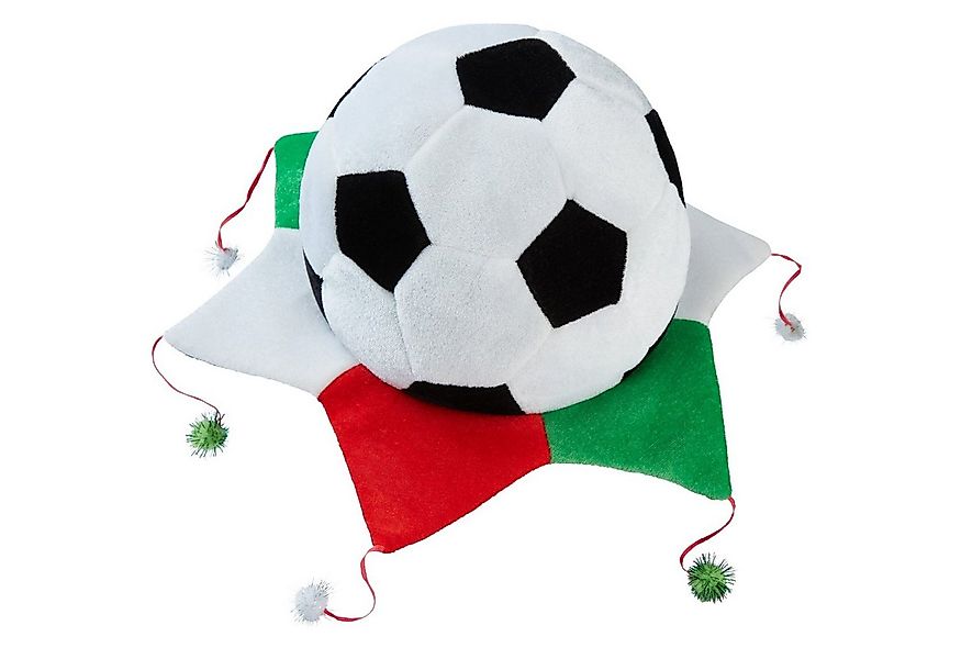 dressforfun Kostüm Fußball Fan Hut Mexiko, Kopfbedeckung in Fußballform günstig online kaufen