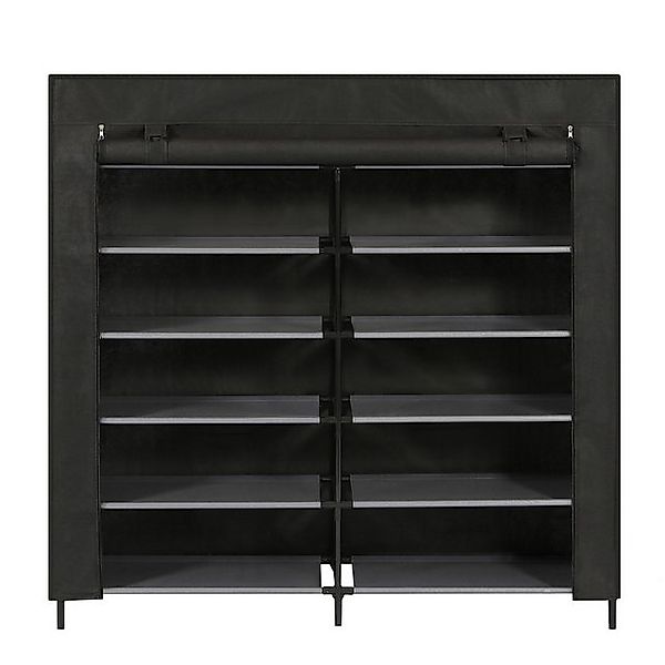 Mondeer Schuhschrank 6 Schicht Schuhregal für ca. 36 Paar Schuhe, 110cm*115 günstig online kaufen