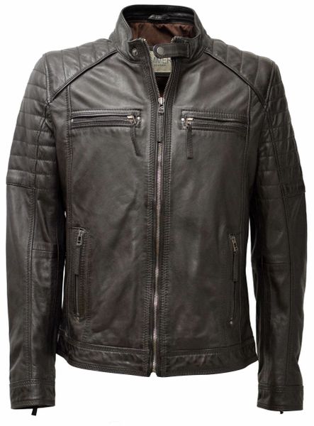 Zimmert Leather Lederjacke Franky washed Lammnappa, günstig online kaufen