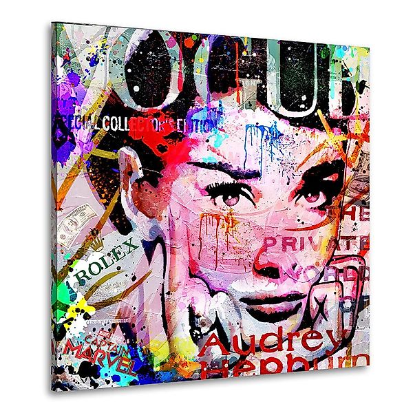 Artedinoi Leinwandbild Pop Art Colour Audrey günstig online kaufen