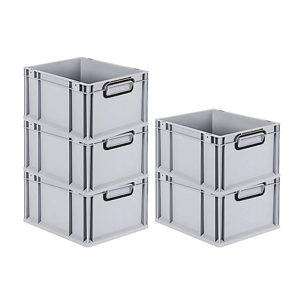 PROREGAL SparSet 5x Eurobox Nextgen Color HxBxT 22x30x40cm 20 Liter Griffe günstig online kaufen