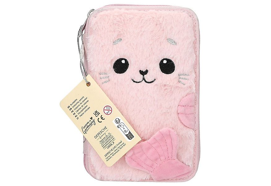 Depesche Geldbörse Depesche 2-Fach Federtasche Princess Mimi ROBBY pink günstig online kaufen