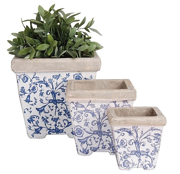 esschert design Blumentopf (Set, 3 St), günstig online kaufen
