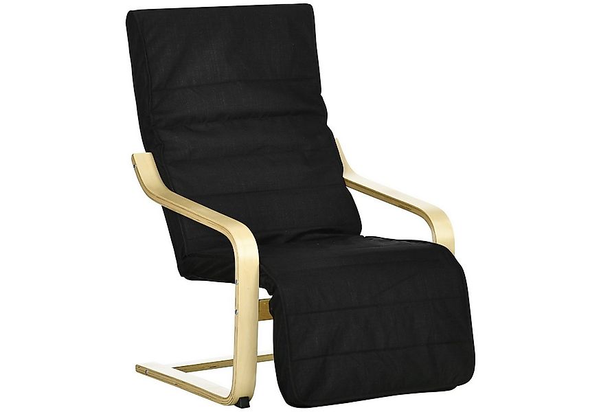 HOMCOM Relaxsessel Relaxstuhl mit Verstellbarem Fußteil (Ruhesessel, 1-St., günstig online kaufen
