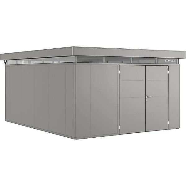 Biohort Metallgerätehaus CasaNova 4 x 5 m Quarzgrau-Metallic Türanschlag re günstig online kaufen