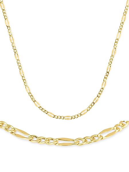 Antares Gold Goldkette 14K 585er Figaro günstig online kaufen