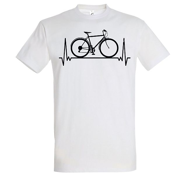 Youth Designz T-Shirt Heartbeat Fahrrad Herren Shirt mit lustigem Fahrrad F günstig online kaufen