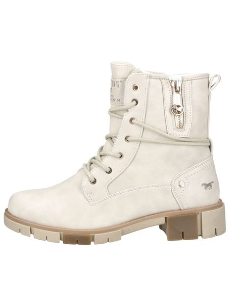 Mustang Shoes Schnürstiefelette "Mustang Shoes Stiefelette Lederimitat" günstig online kaufen
