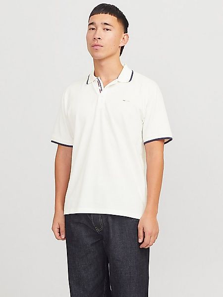 Jack & Jones Poloshirt JPRBLUALVES SS POLO SN mit Logo Stickerei günstig online kaufen