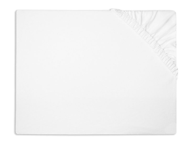 ZOLLNER Spannbettlaken, Double-Jersey, Gummizug: rundum, (4 günstig online kaufen