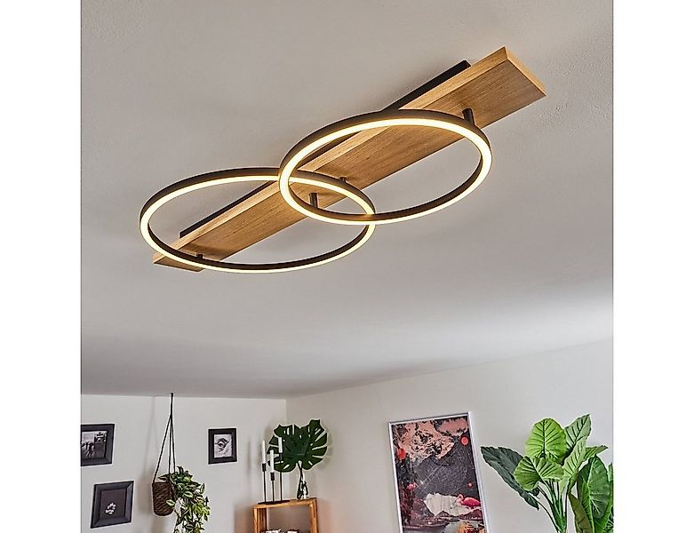 hofstein Deckenleuchte 2-flammige LED Flur Dielen Leuchten Decken Lampen Wo günstig online kaufen