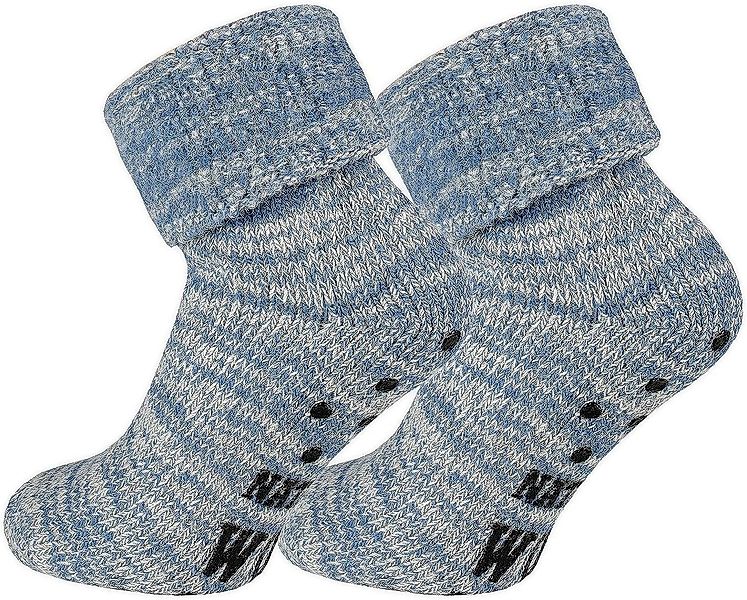 TippTexx 24 ABS-Socken 2 Paar ABS Stoppersocken Wollsocken Thermosocken mit günstig online kaufen